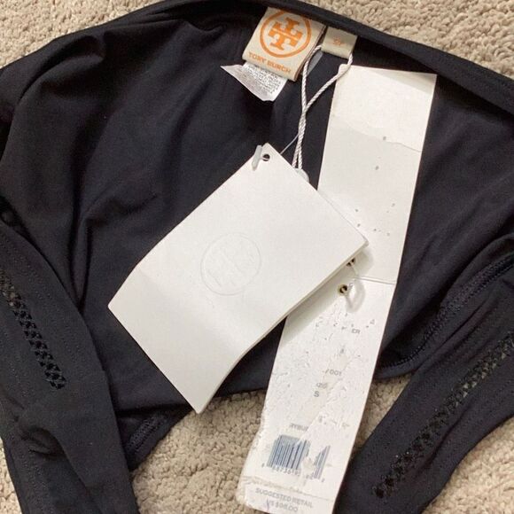 New. Tory Burch black bikini bottoms. Retails $98. Small - Picture 5 of 7